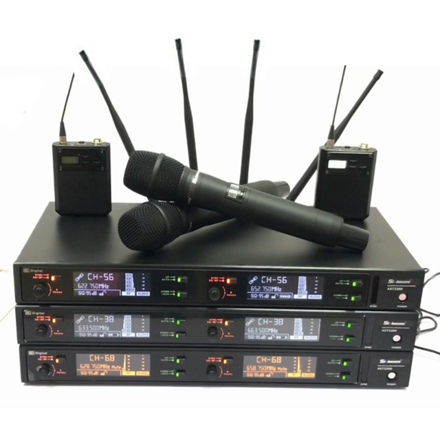 AXT220D Long Distance UHF Wireless Digital Vocal Microphone