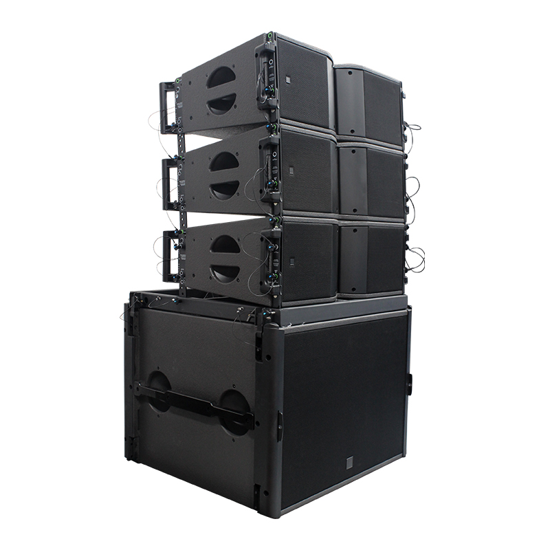 8 Inch Active Powered Plug And Play Audio System Line Array Speaker