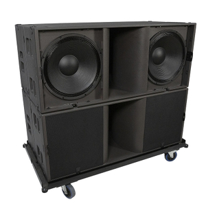 KS28 Dual 18 Inch Dj Super Bass Bar Subwoofer Speaker